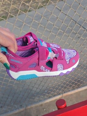 Merrell Hydro Free Roam Chrom Monarch Girls Size 3M